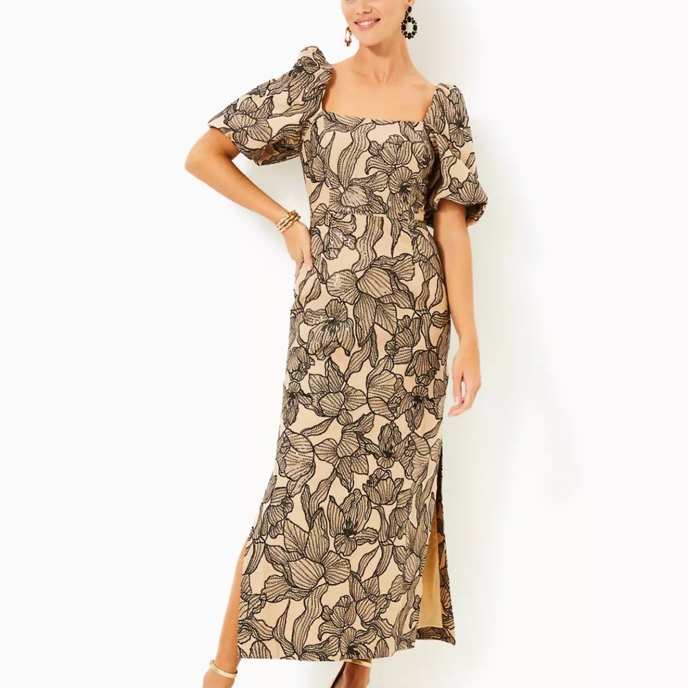 NWT Lilly Pulitzer LINORA maxi dress size 0